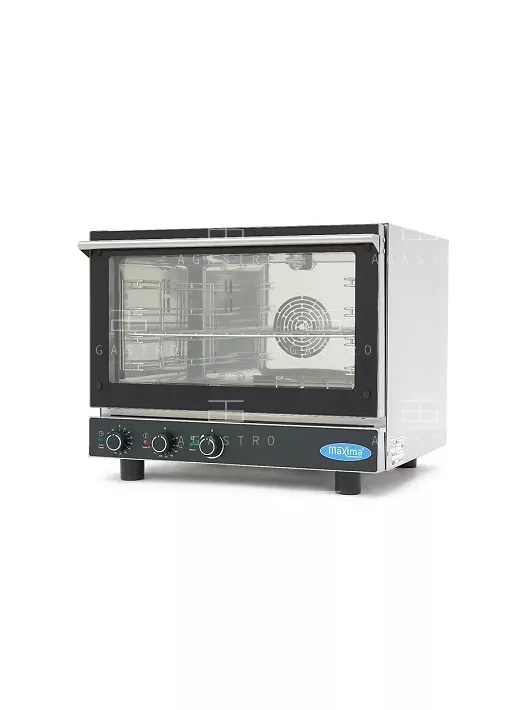 MAXIMA Elektromos ipari kombi sütő - 4 x GN 1/1 / 60x40 cm tálca - mechanikus