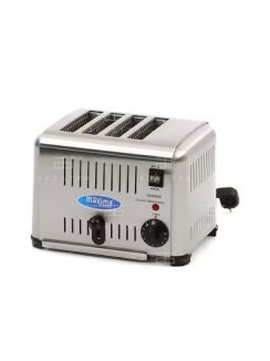 MAXIMA Kenyérpirító - 4 szeletes - 2,24 kW