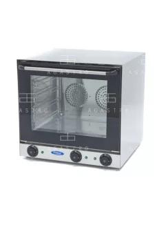   MAXIMA Elektromos hőlégkeveréses sütő - 4 tálca - grill és gőz - 2,67 kW