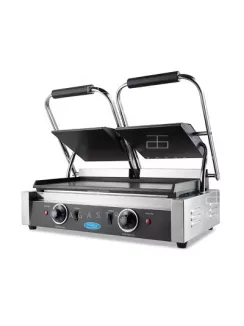 MAXIMA Kontakt grill - 2 zóna, 1,8 kW (sima felület)