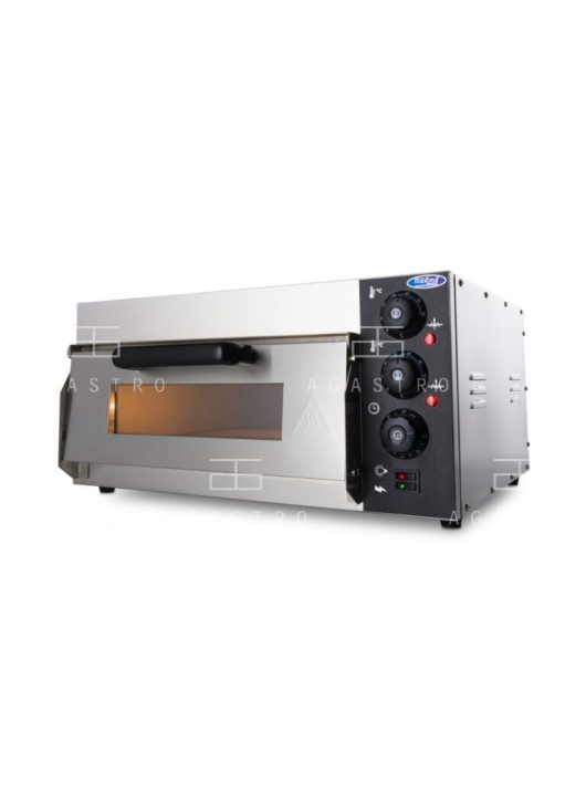 Egyaknás pizzakemence - 40 cm - 2 kW