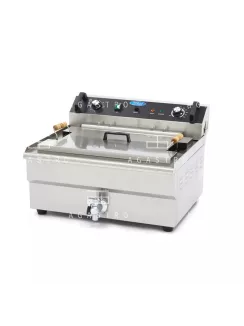 MAXIMA Elektromos olajsütő 30 L - lefolyócsappal - 400 V