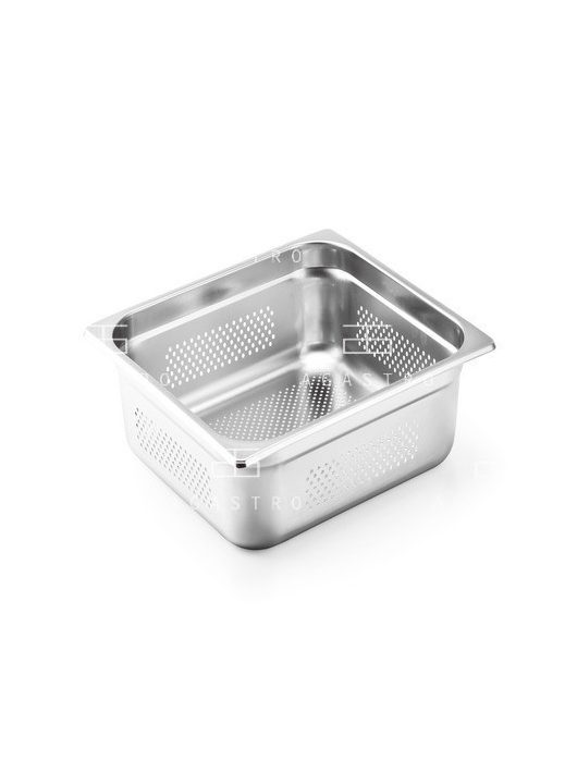 Gastronorm 2/3 perforált edény 150 mm mély