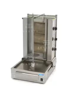MAXIMA Gázüzemű gyros sütő -3 égő - 40 kg hús