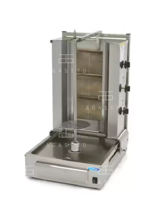 MAXIMA Gázüzemű gyros sütő -3 égő - 40 kg hús
