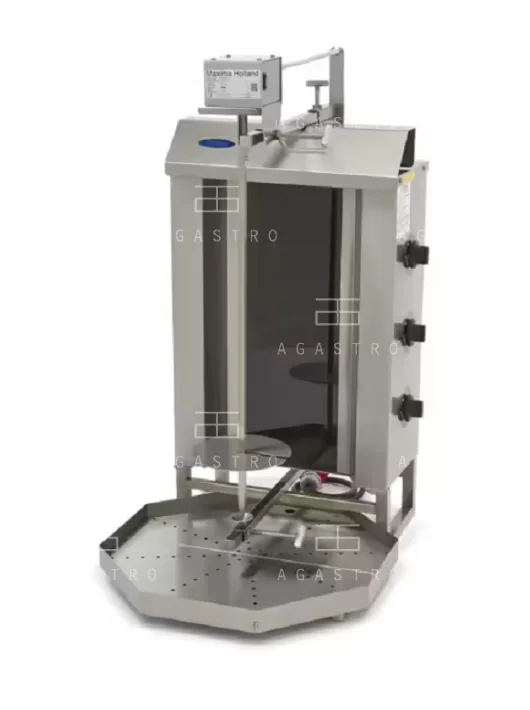 MAXIMA Elektromos gyros sütő - 3 fázis - 30 kg hús