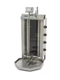 MAXIMA Elektromos gyros sütő - 4 fázis - 50 kg hús