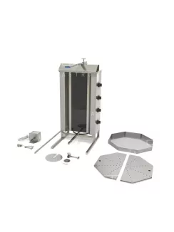 MAXIMA Elektromos gyros sütő - 4 fázis - 50 kg hús