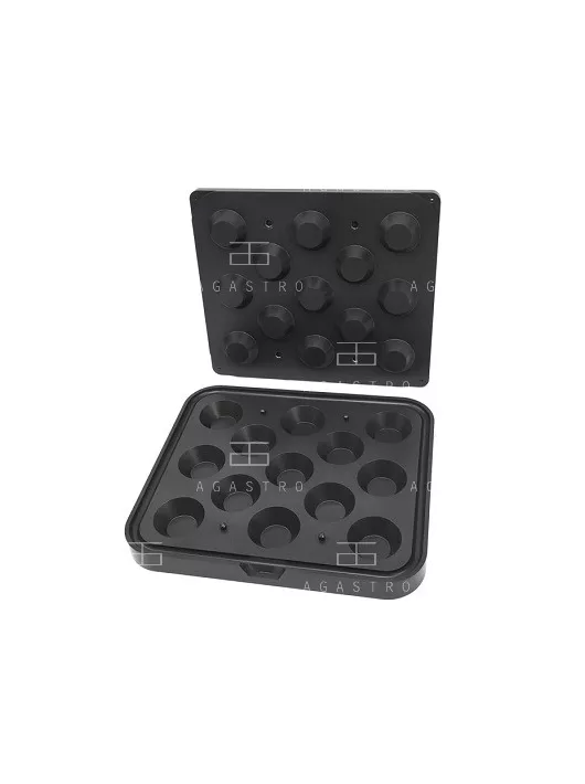 MAXIMA Sütőforma tál - kerek - 67/41 mm - 13 darab