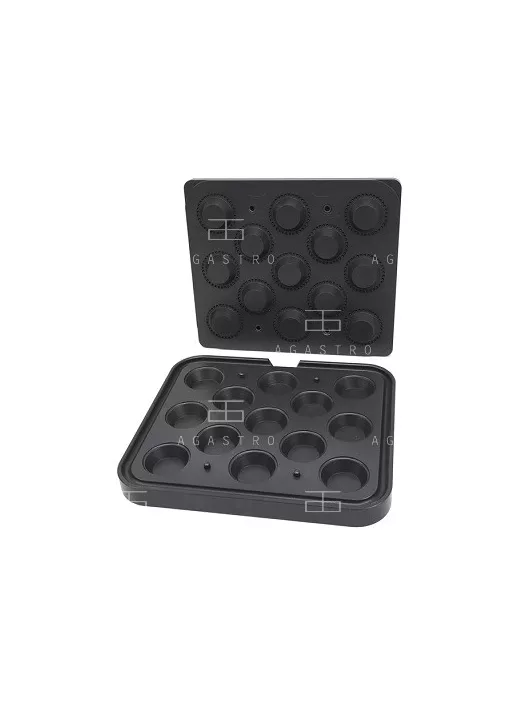 MAXIMA Sütőforma tál - kerek - 69/43 mm - 13 darab