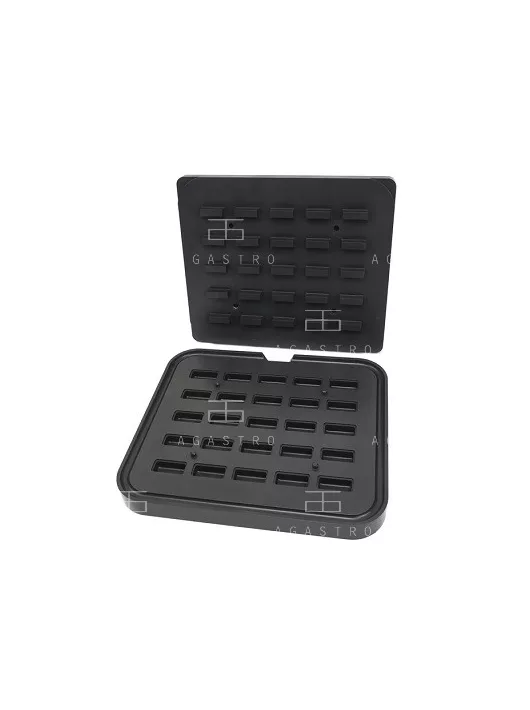 MAXIMA Sütőforma tál - téglalap - 50x23/42x17 mm - 25 darab