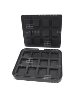 MAXIMA Sütőforma tál - négyzet alakú - 72/62 mm - 12 db