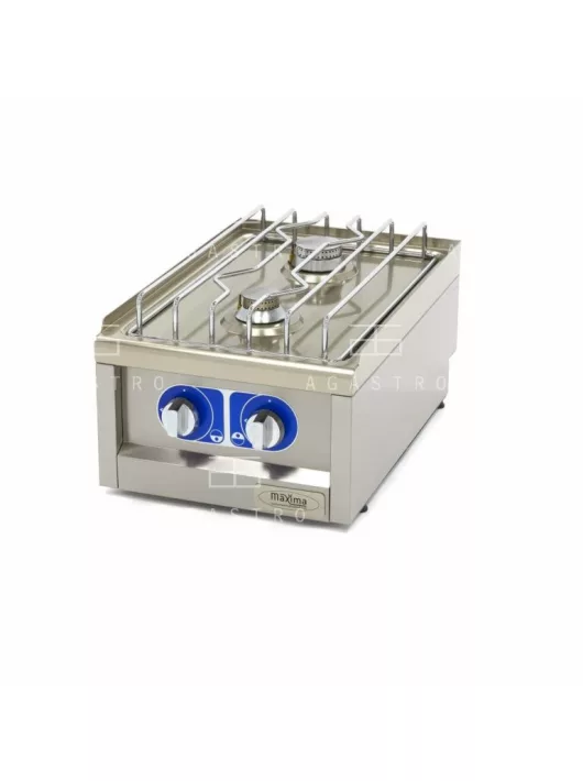 MAXIMA Asztali gázüzemű tűzhely - 2 égőfej - 8,5 kW