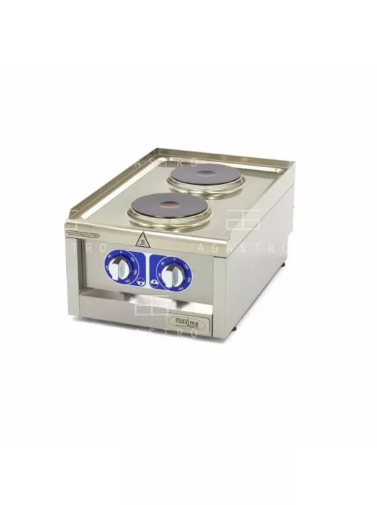 MAXIMA Asztali elektromos tűzhely - 2 főzőlap - 3,5 kW