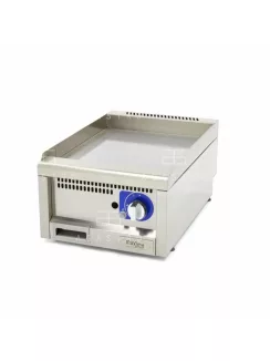 MAXIMA Asztali gázüzemű rostlap - sima - 3 kW