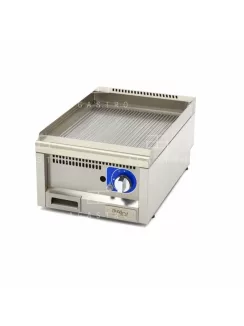 MAXIMA Asztali gázüzemű rostlap - barázdált - 3 kW