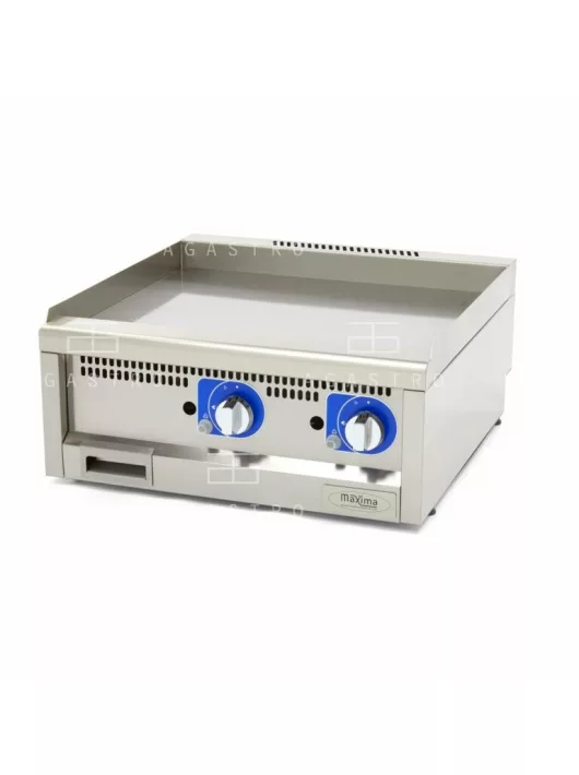 MAXIMA Asztali gázüzemű rostlap - sima - 5 kW