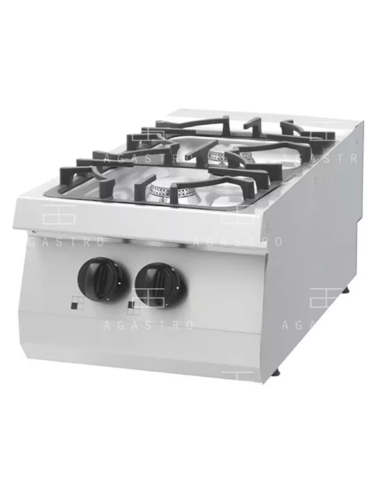 MAXIMA Asztali gázüzemű tűzhely - 2 égőfej - 12 kW