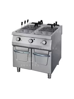 MAXIMA Gázüzemű tésztafőző - 2 x 40 liter - 36 kW