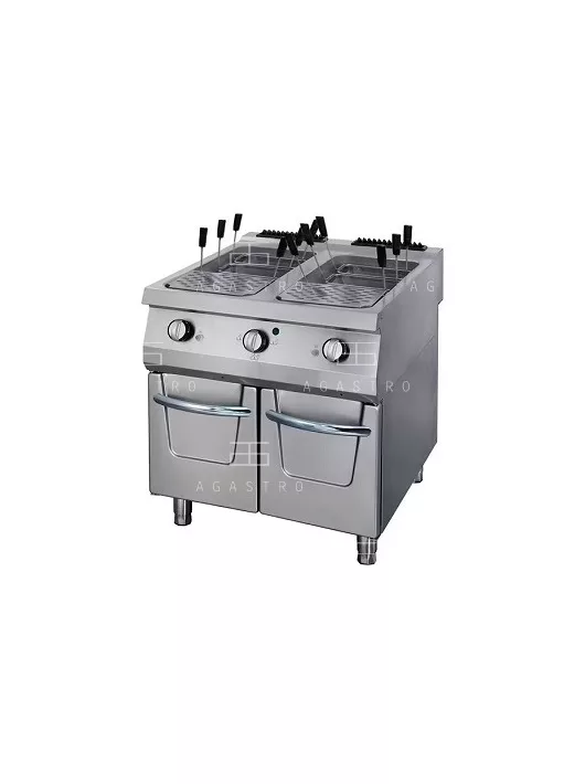MAXIMA Gázüzemű tésztafőző - 2 x 40 liter - 36 kW