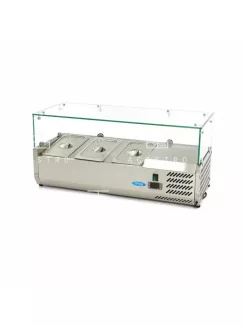 MAXIMA 95 cm-es feltéthűtő - 3 x 1/3 GN tárolására