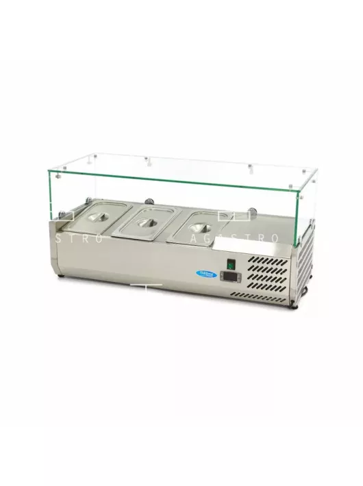 MAXIMA 95 cm-es feltéthűtő - 3 x 1/3 GN tárolására