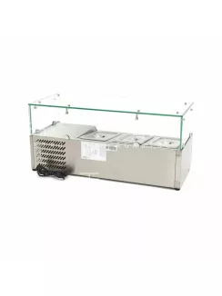 MAXIMA 95 cm-es feltéthűtő - 3 x 1/3 GN tárolására