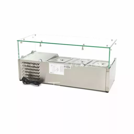MAXIMA 95 cm-es feltéthűtő - 3 x 1/3 GN tárolására
