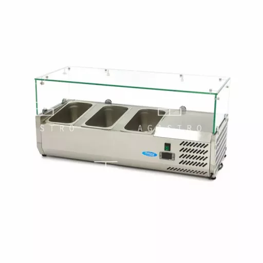 MAXIMA 95 cm-es feltéthűtő - 3 x 1/3 GN tárolására