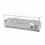 MAXIMA 120cm-es feltéthűtő- 4 x 1/3 GN tárolására