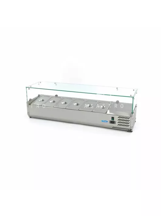 MAXIMA 140 cm-es feltéthűtő - 6 x 1/3 GN tárolására
