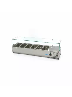 MAXIMA 140 cm-es feltéthűtő - 6 x 1/3 GN tárolására