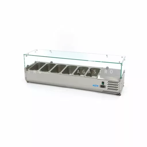 MAXIMA 140 cm-es feltéthűtő - 6 x 1/3 GN tárolására