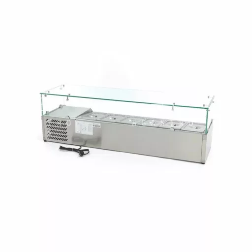 MAXIMA 140 cm-es feltéthűtő - 6 x 1/3 GN tárolására
