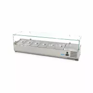 MAXIMA 150 cm-es feltéthűtő - 6 x 1/3 GN tárolására