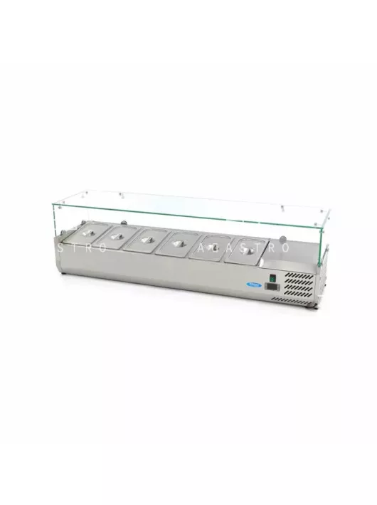 MAXIMA 150 cm-es feltéthűtő - 6 x 1/3 GN tárolására