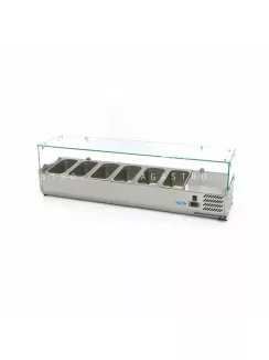 MAXIMA 150 cm-es feltéthűtő - 6 x 1/3 GN tárolására