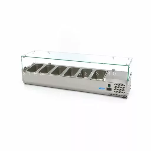 MAXIMA 150 cm-es feltéthűtő - 6 x 1/3 GN tárolására