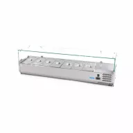 MAXIMA 160 cm-es feltéthűtő - 7 x 1/3 GN tárolására