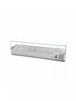 MAXIMA 160 cm-es feltéthűtő - 7 x 1/3 GN tárolására