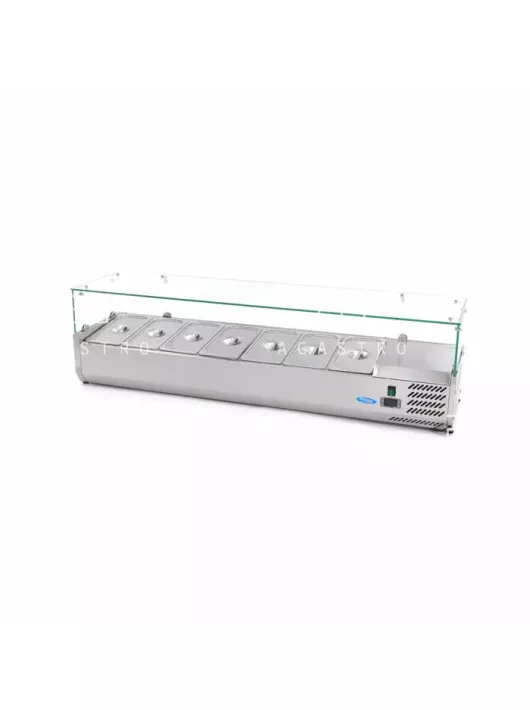 MAXIMA 160 cm-es feltéthűtő - 7 x 1/3 GN tárolására