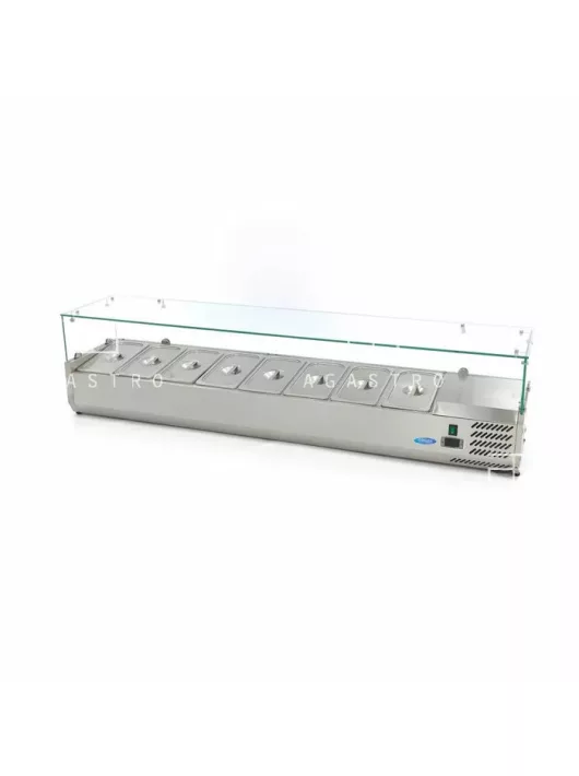 MAXIMA 180 cm-es feltéthűtő - 8 x 1/3 GN tárolására