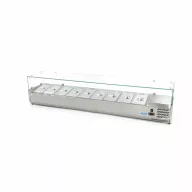 MAXIMA 200 cm-es feltéthűtő - 9 x 1/3 GN tárolására