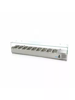 MAXIMA 200 cm-es feltéthűtő - 9 x 1/3 GN tárolására