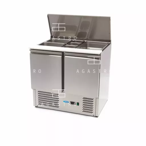 MAXIMA Salátásszekrény - 2 ajtós - 90cm - 257 L