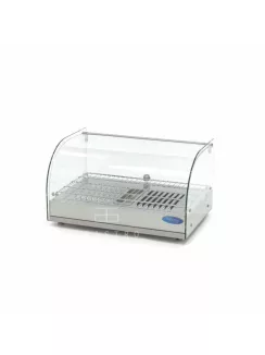 MAXIMA Fűtött bemutatóvitrin - 55 cm - 1 polc - 25 liter