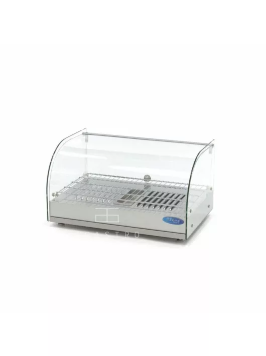 MAXIMA Fűtött bemutatóvitrin - 55 cm - 1 polc - 25 liter