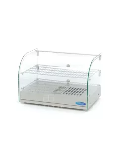 MAXIMA Fűtött bemutatóvitrin - 55 cm - 2 polc - 45 liter