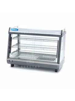   MAXIMA Fűtött bemutatóvitrin - 91,5 cm - 3 polc - 136 liter