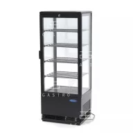 MAXIMA Hűtött bemutatóvitrin 43 cm - 98 L